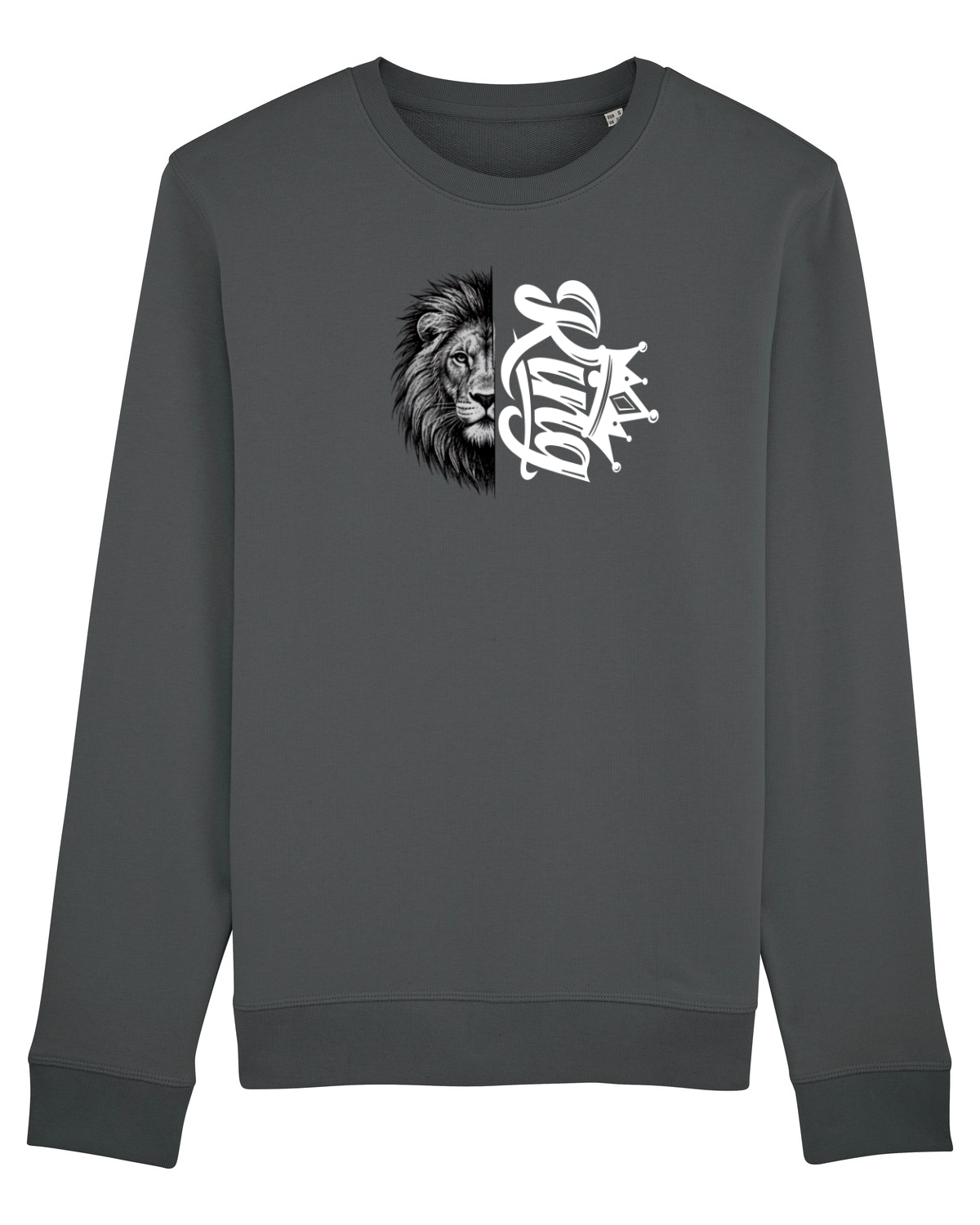 Bluză mânecă lungă Unisex Rise Anthracite