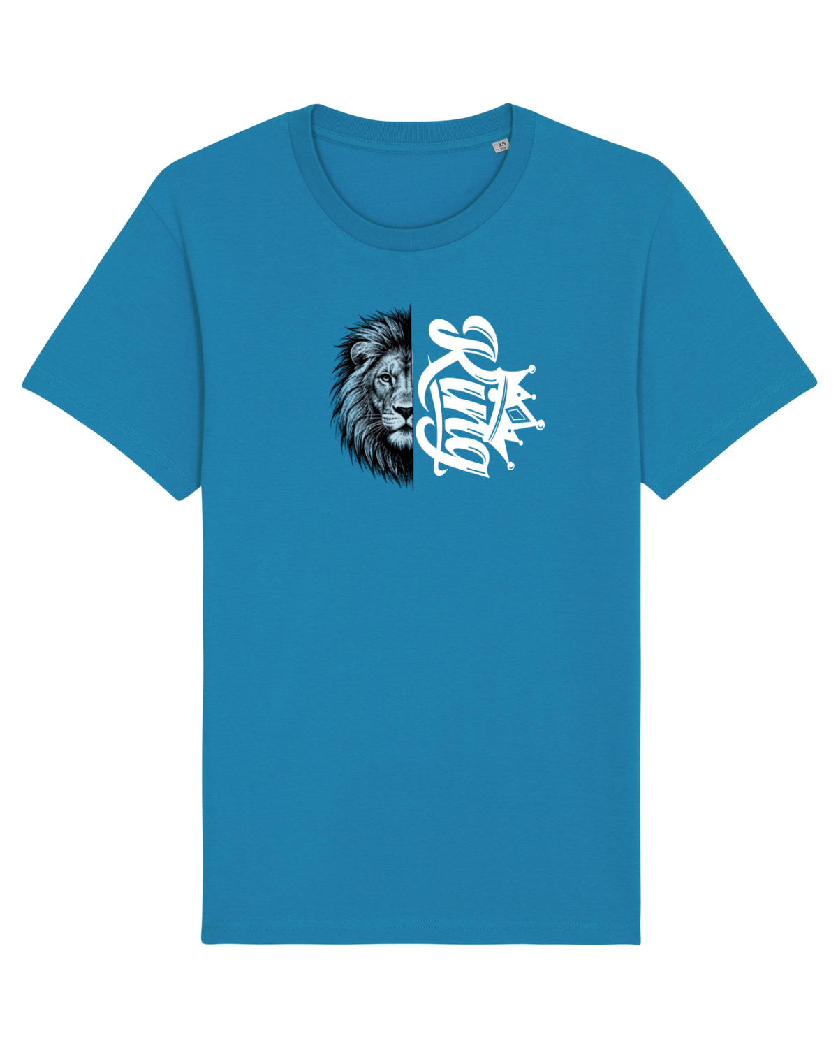 Tricou mânecă scurtă Unisex Rocker Azur