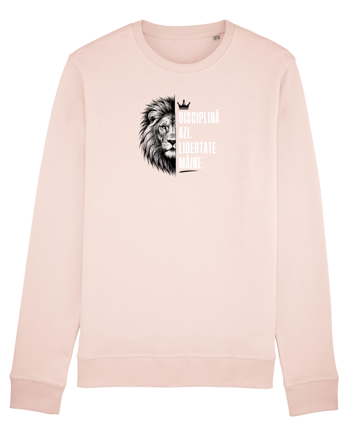 Bluză mânecă lungă Unisex Rise Candy Pink