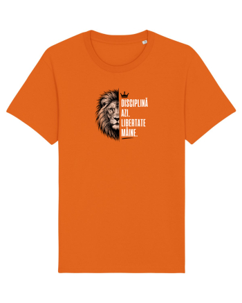 Disciplină azi. Libertate mâine. Bright Orange