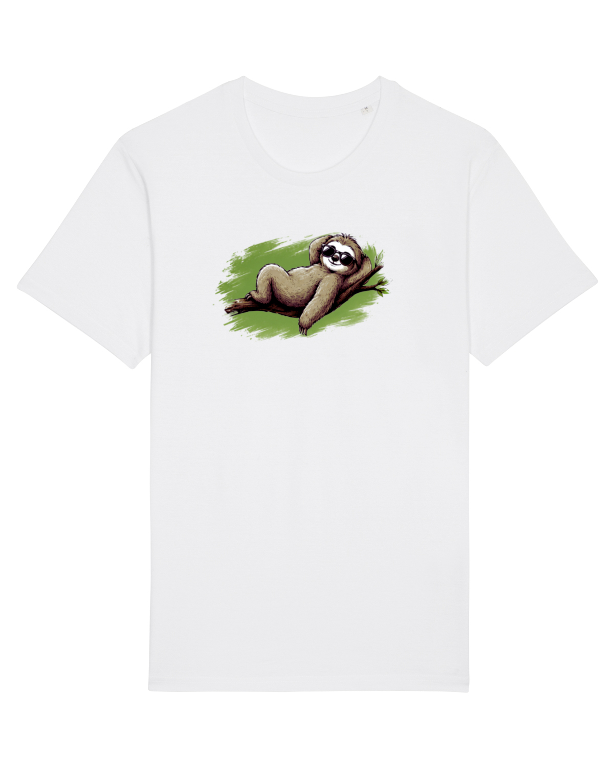 Tricou mânecă scurtă Unisex Rocker White