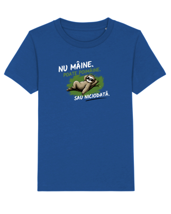 Nu mâine. Poate poimâine. Sau niciodată  Majorelle Blue