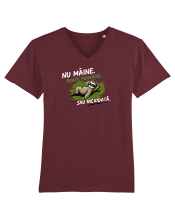 Nu mâine. Poate poimâine. Sau niciodată  Burgundy