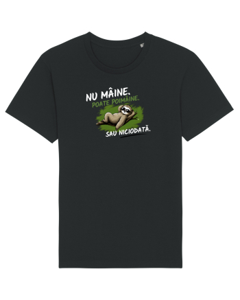 Nu mâine. Poate poimâine. Sau niciodată  Black