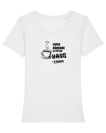 Cafea. Răbdare. Puțin haos  White