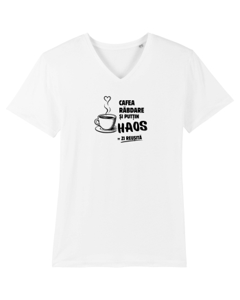 Cafea. Răbdare. Puțin haos  White