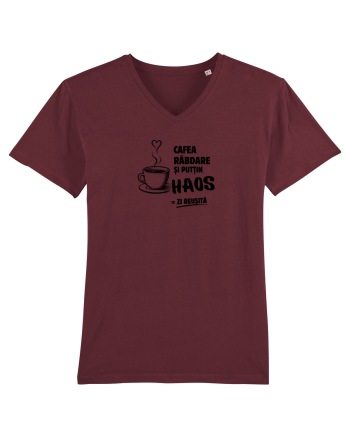 Cafea. Răbdare. Puțin haos  Burgundy