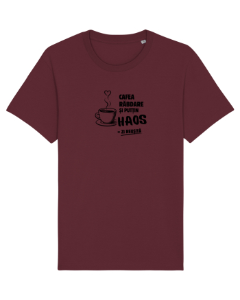 Cafea. Răbdare. Puțin haos  Burgundy