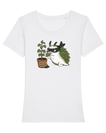 Funny Leaf Sea Slug Plant Thief Cartoon Cute Garden Ocean Animal White