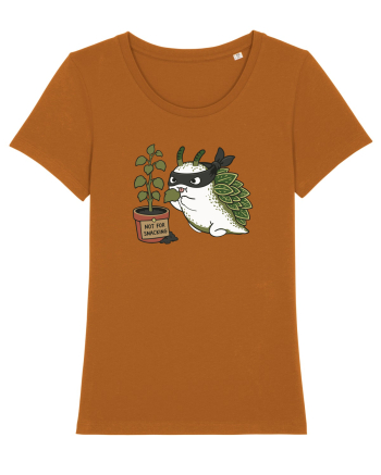 Funny Leaf Sea Slug Plant Thief Cartoon Cute Garden Ocean Animal Roasted Orange