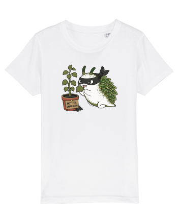 Funny Leaf Sea Slug Plant Thief Cartoon Cute Garden Ocean Animal White