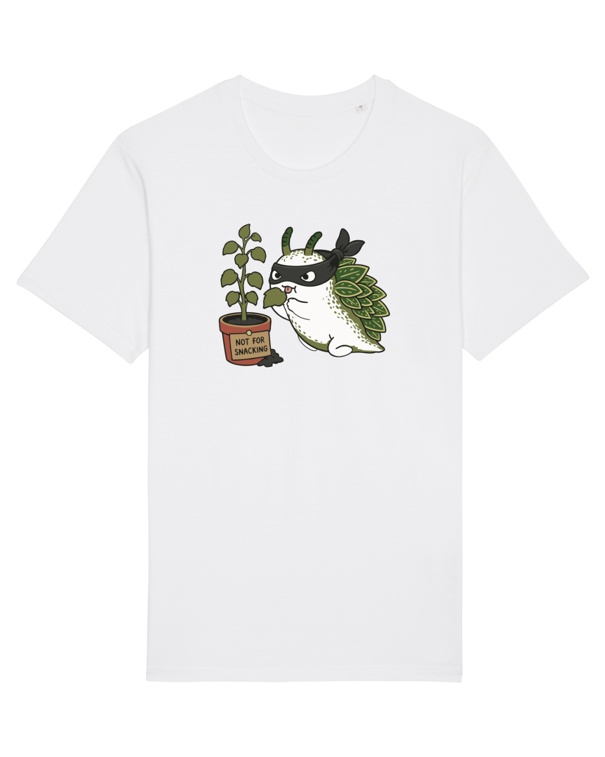 Tricou mânecă scurtă Unisex Rocker White