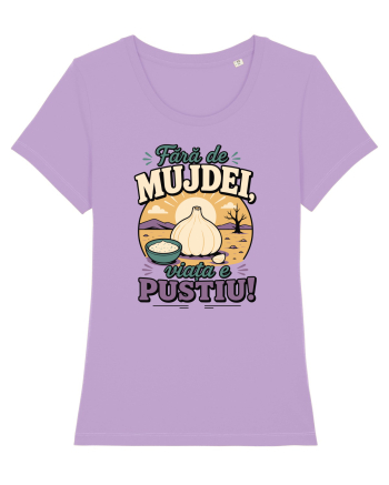 Fără de Mujdei, Viața e Pustiu! Funny Romanian Garlic Sauce Quote Lavender Dawn