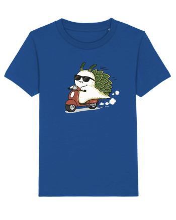 Funny Leaf Sea Slug Riding Scooter Cute Ocean Animal Summer Majorelle Blue