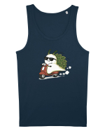 Funny Leaf Sea Slug Riding Scooter Cute Ocean Animal Summer Maiou Bărbat Runs
