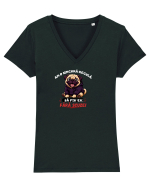 Fără scuze Tricou mânecă scurtă guler V Damă Evoker