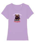 Fără scuze Tricou mânecă scurtă guler larg fitted Damă Expresser