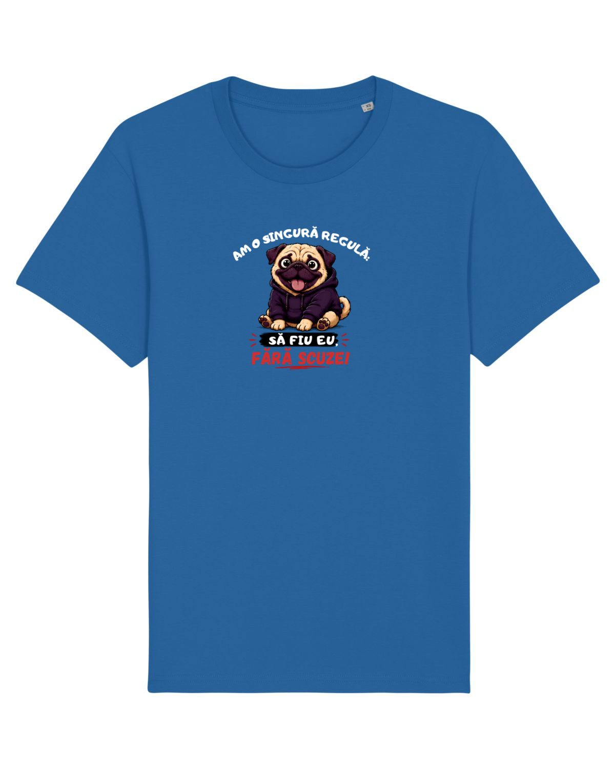 Tricou mânecă scurtă Unisex Rocker Royal Blue