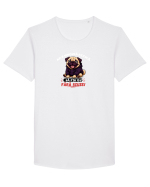 Fără scuze Tricou mânecă scurtă guler larg Bărbat Skater