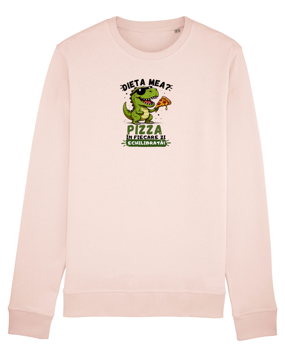 Bluză mânecă lungă Unisex Rise Candy Pink