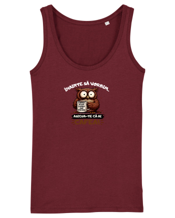 Cafea acum...lumea mai târziu  Burgundy