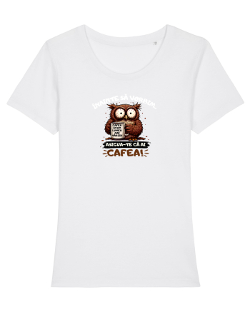 Cafea acum...lumea mai târziu  White