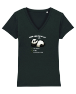 Planul meu pentru azi Tricou mânecă scurtă guler V Damă Evoker