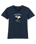 Planul meu pentru azi Tricou mânecă scurtă guler V Bărbat Presenter