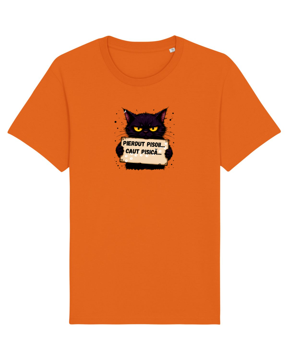 Tricou mânecă scurtă Unisex Rocker Bright Orange