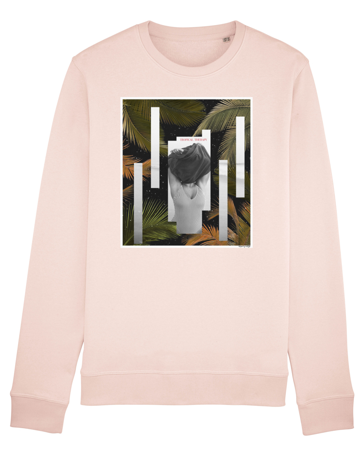 Bluză mânecă lungă Unisex Rise Candy Pink