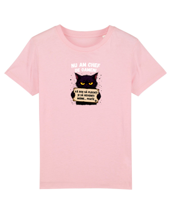 Nu am chef de oamenii  Cotton Pink