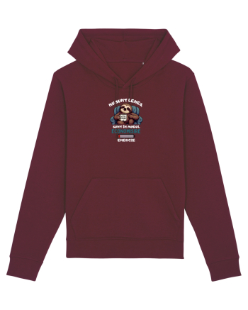 Nu sunt leneș  Burgundy