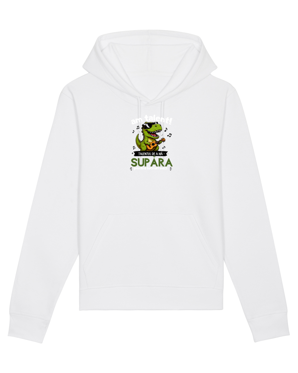 Hanorac Unisex Drummer White
