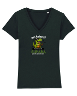Am talent  Tricou mânecă scurtă guler V Damă Evoker
