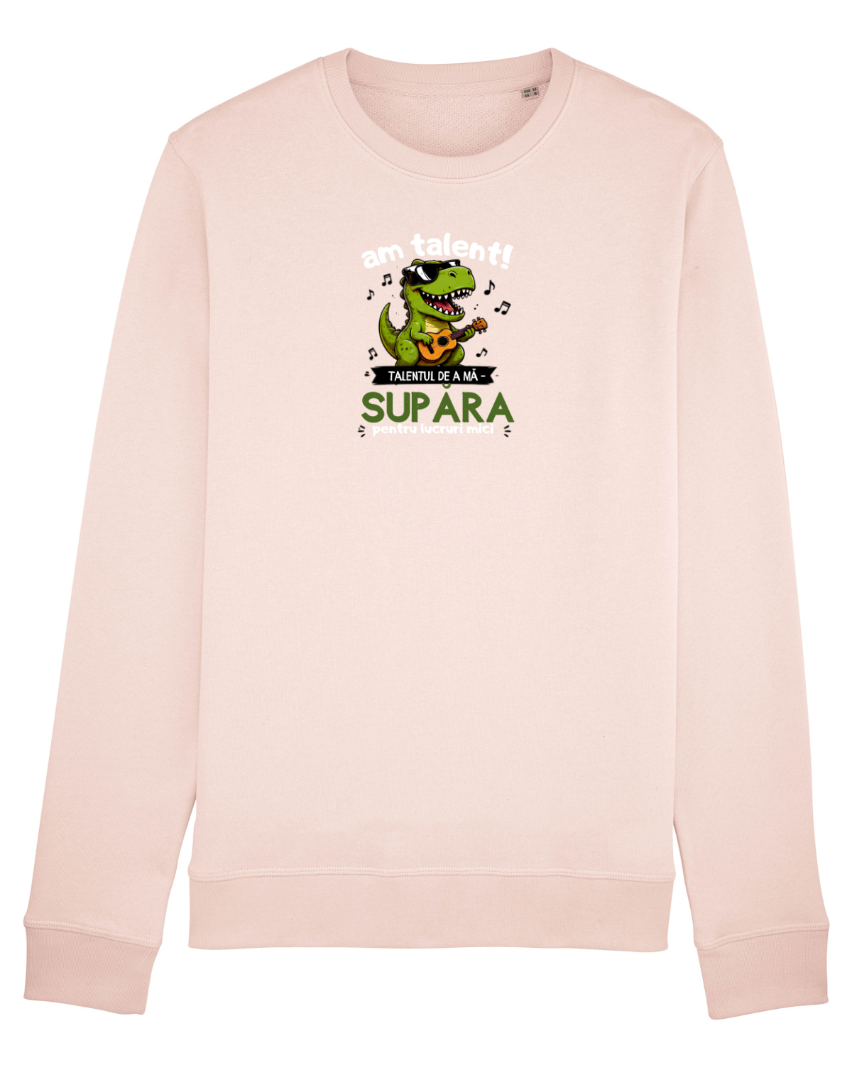 Bluză mânecă lungă Unisex Rise Candy Pink
