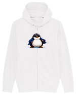 Pinguin  Hanorac cu fermoar Unisex Connector
