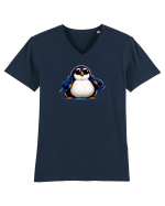 Pinguin  Tricou mânecă scurtă guler V Bărbat Presenter