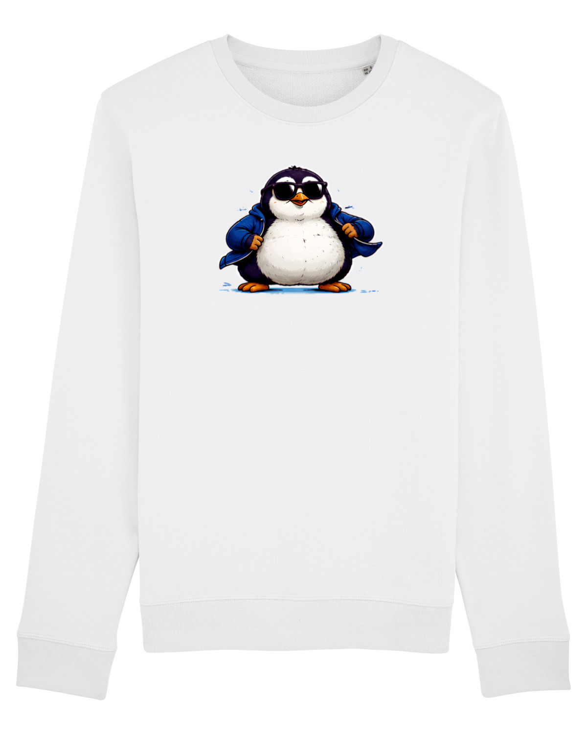 Bluză mânecă lungă Unisex Rise White