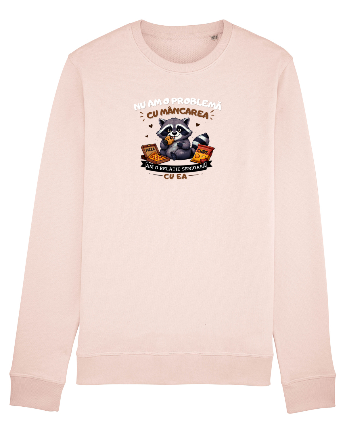 Bluză mânecă lungă Unisex Rise Candy Pink