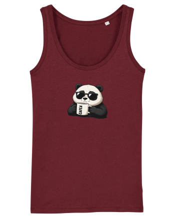 Panda Burgundy