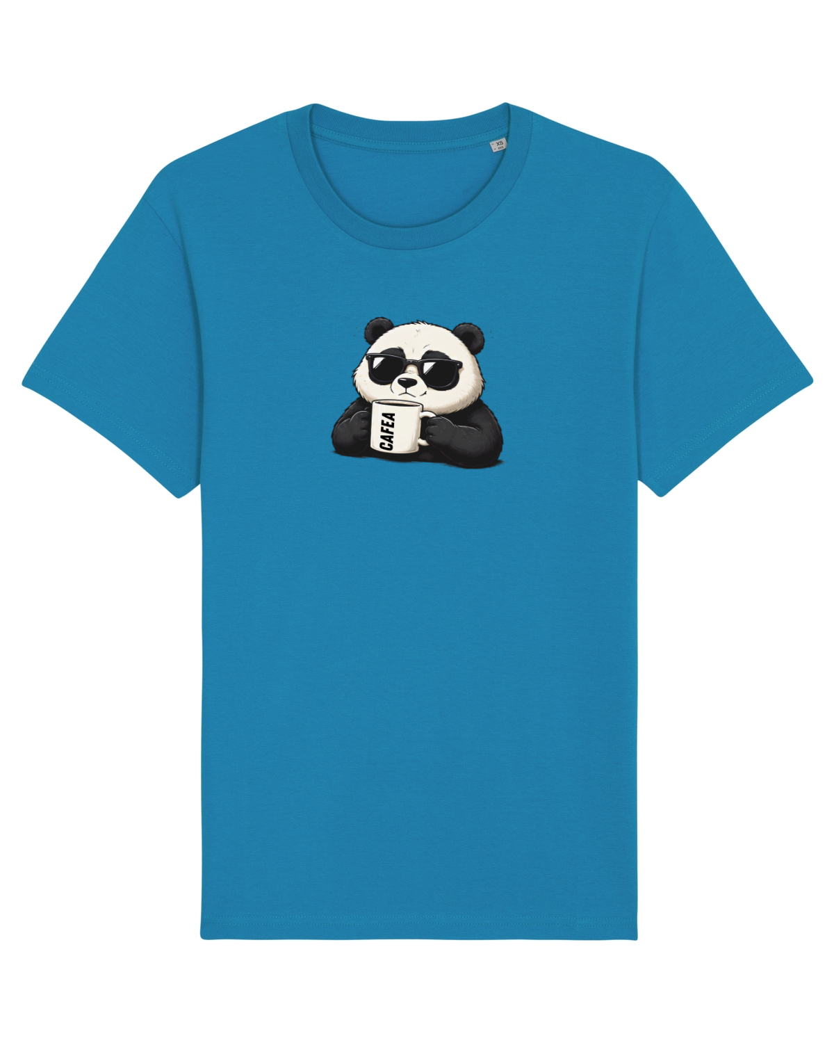 Tricou mânecă scurtă Unisex Rocker Azur