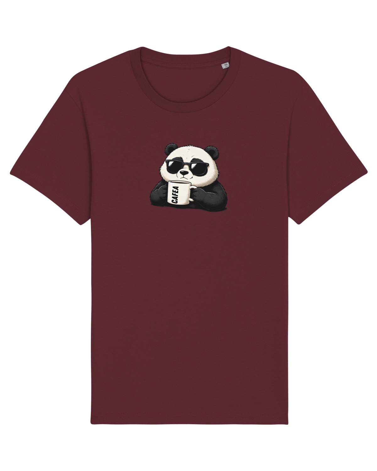 Tricou mânecă scurtă Unisex Rocker Burgundy