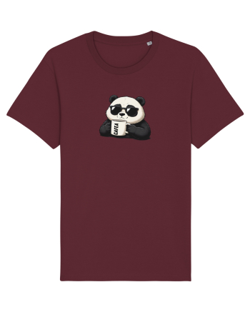 Panda Burgundy