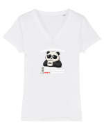 Planul meu pentru azi Tricou mânecă scurtă guler V Damă Evoker