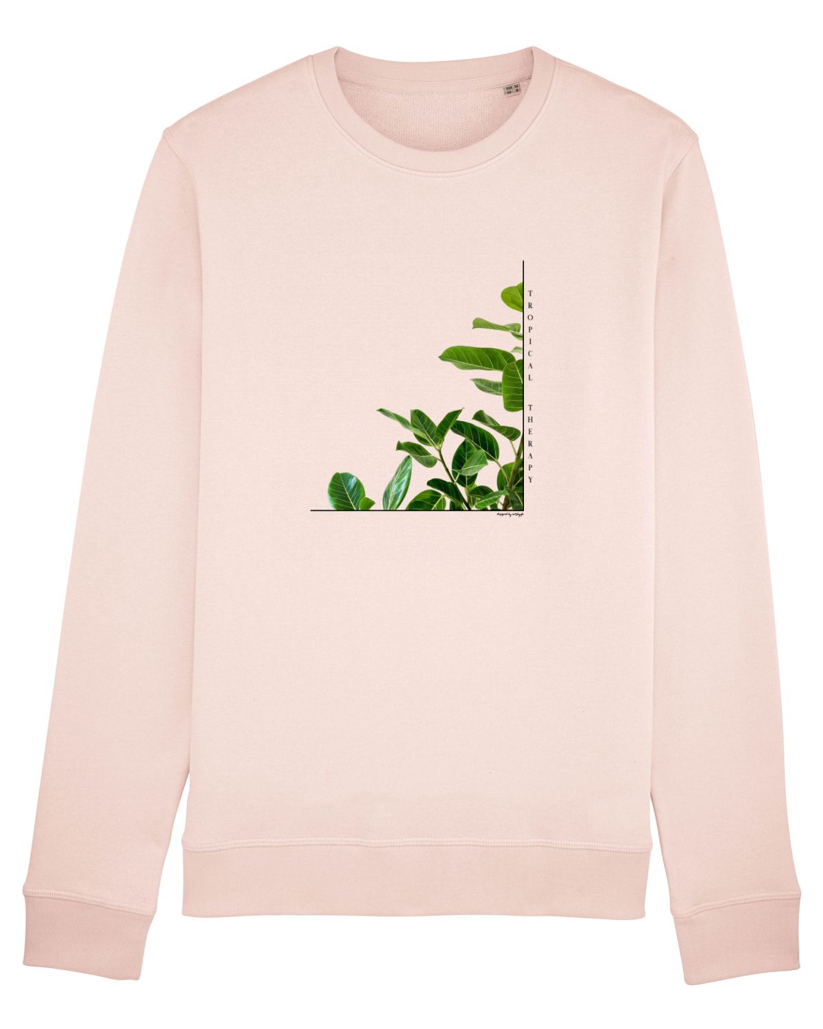 Bluză mânecă lungă Unisex Rise Candy Pink