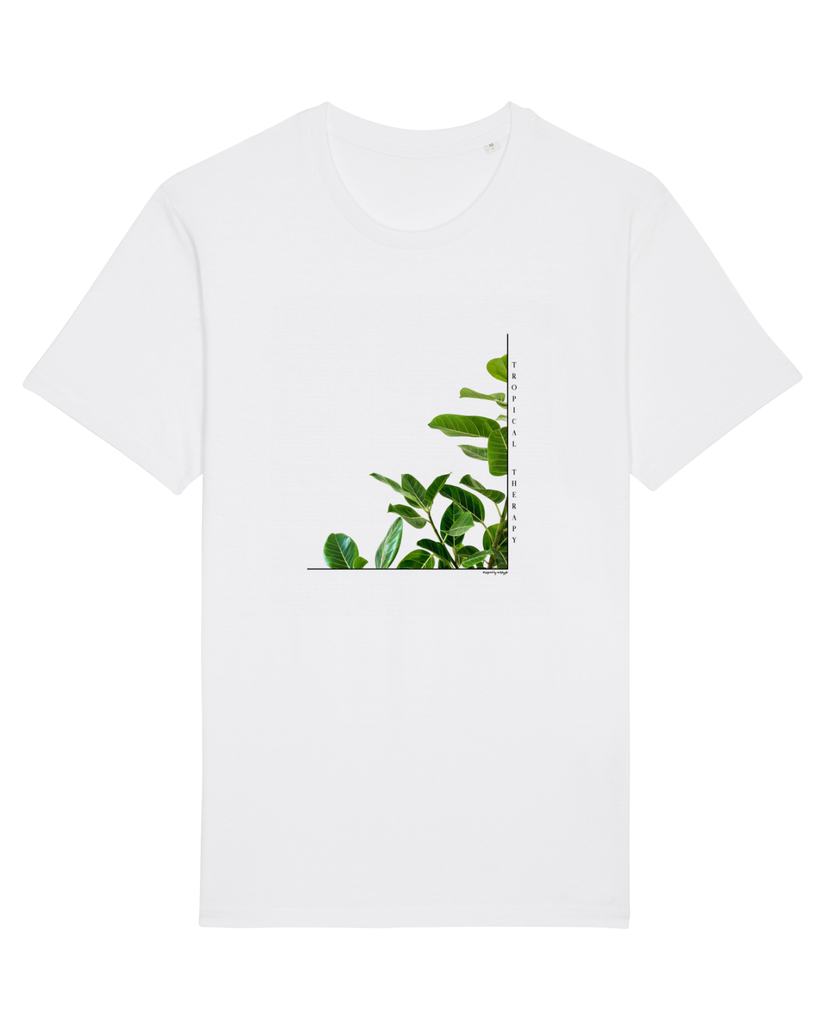 Tricou mânecă scurtă Unisex Rocker White