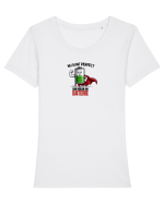 Nu sunt perfect Tricou mânecă scurtă guler larg fitted Damă Expresser