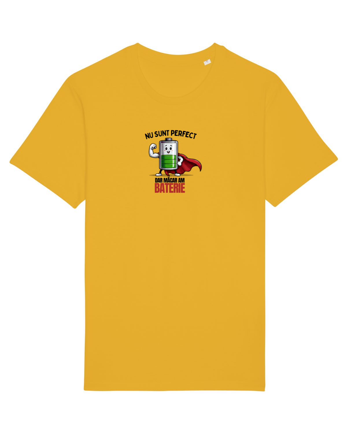 Tricou mânecă scurtă Unisex Rocker Spectra Yellow