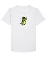 Dino Tricou mânecă scurtă guler larg Bărbat Skater