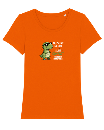 Nu sunt scurt..sunt compact  Bright Orange
